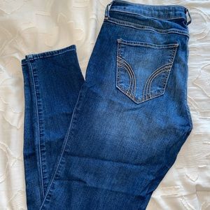 Hollister Blue Skinny Jeans